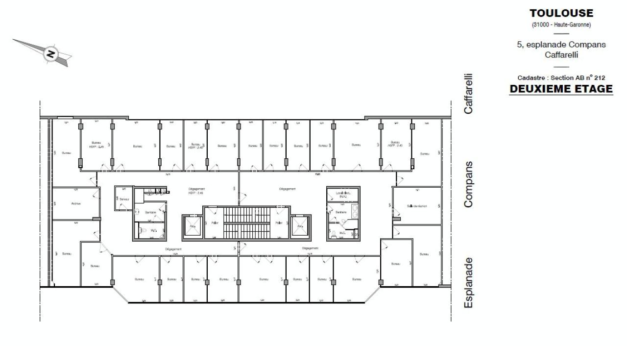 Bureau Toulouse 1197m² Location bureau Toulouse Haute-Garonne OLBUR2427053 19